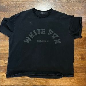 Oversized White Fox Tee